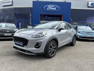 Voir le détail de l'offre de cette FORD Puma 1.0 EcoBoost 125ch mHEV Titanium 6cv de 2020 en vente à partir de 220.28 €  / mois
