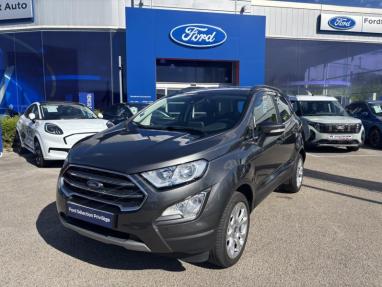Voir le détail de l'offre de cette FORD EcoSport 1.0 EcoBoost 125ch Titanium 6cv de 2022 en vente à partir de 143.54 €  / mois