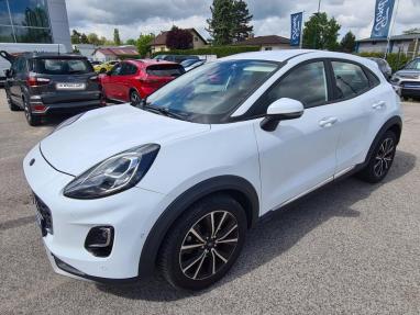 Voir le détail de l'offre de cette FORD Puma 1.0 Flexifuel 125ch S&S mHEV Titanium de 2022 en vente à partir de 280.07 €  / mois
