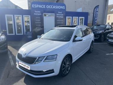 Voir le détail de l'offre de cette SKODA Octavia Combi 2.0 TDI 150ch CR FAP Laurin&Klement 4x4 DSG7 de 2018 en vente à partir de 273.93 €  / mois