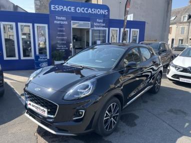 Voir le détail de l'offre de cette FORD Puma 1.0 Flexifuel 125ch S&S mHEV Titanium de 2024 en vente à partir de 21 499 € 