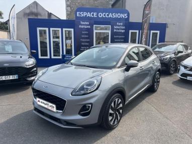 Voir le détail de l'offre de cette FORD Puma 1.0 Flexifuel 125ch S&S mHEV Titanium de 2024 en vente à partir de 20 699 € 
