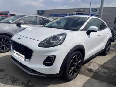 Voir le détail de l'offre de cette FORD Puma 1.0 Flexifuel 125 ch S&S mHEV Titanium de 2023 en vente à partir de 212.15 €  / mois
