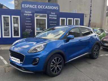 Voir le détail de l'offre de cette FORD Puma 1.0 Flexifuel 125ch S&S mHEV Titanium de 2023 en vente à partir de 215.87 €  / mois