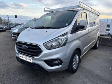 Voir le détail de l'offre de cette FORD Transit Custom Fg 320 L2H1 2.0 EcoBlue 170 Cabine Approfondie Limited 7cv de 2022 en vente à partir de 30 990 € 
